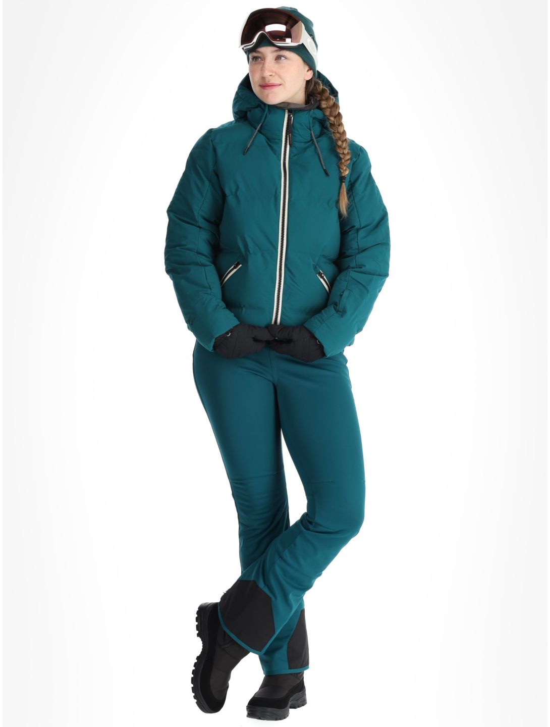 Brunotti, Cypress ski-jas dames Evergreen groen 