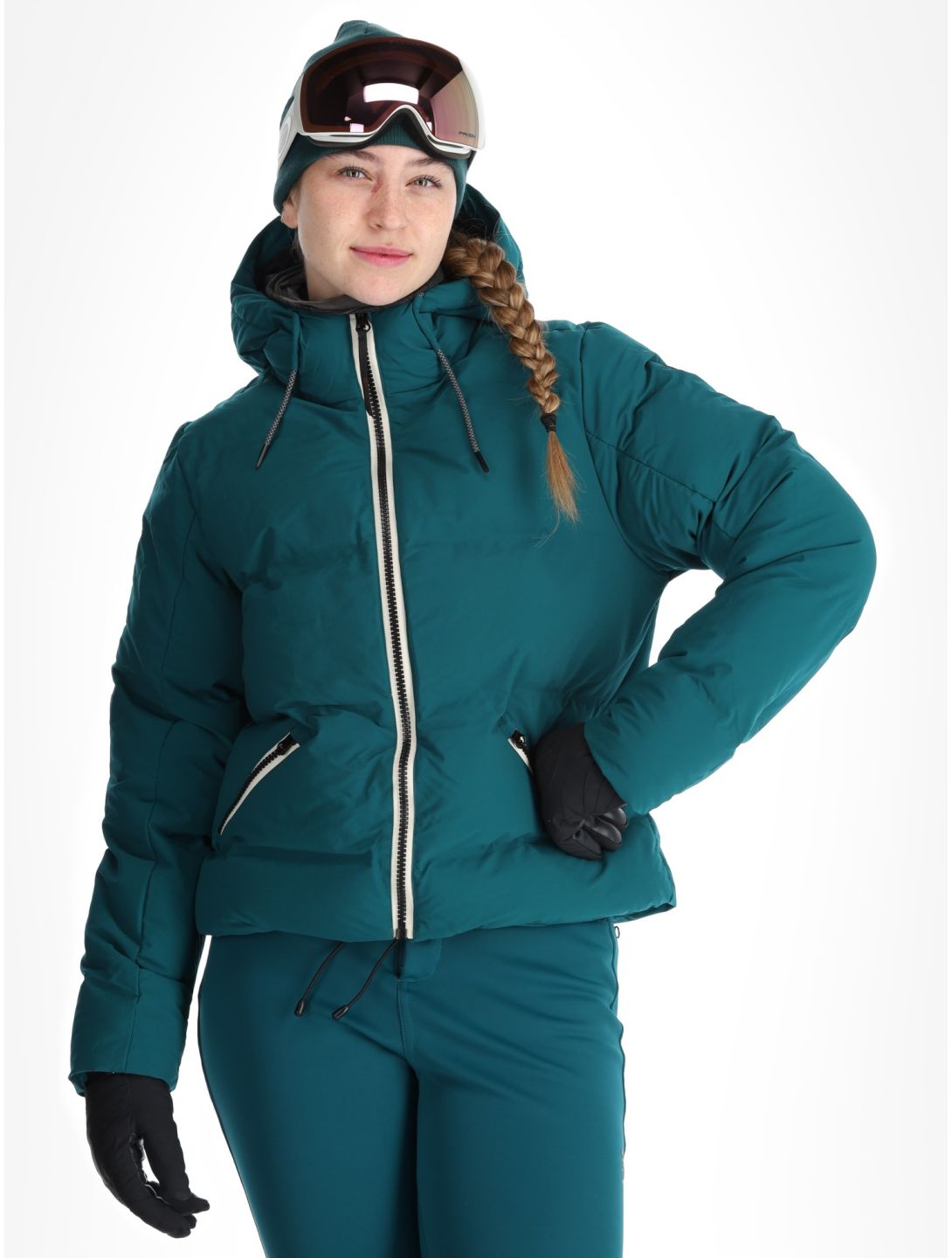 Brunotti, Cypress ski-jas dames Evergreen groen 