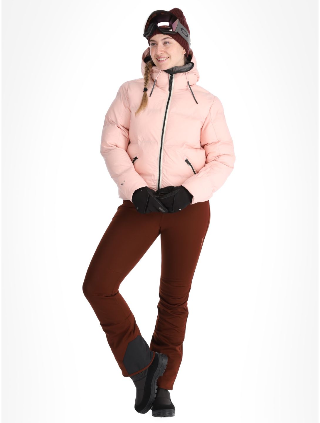 Brunotti, Cypress ski-jas dames Soft Pink roze 