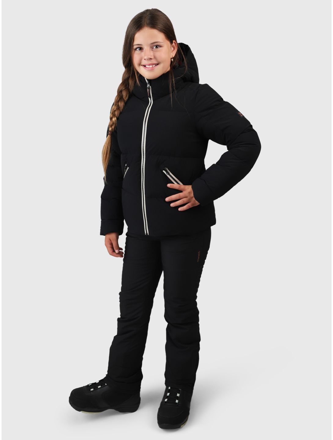 Brunotti, Cypressa ski-jas kinderen Black zwart 