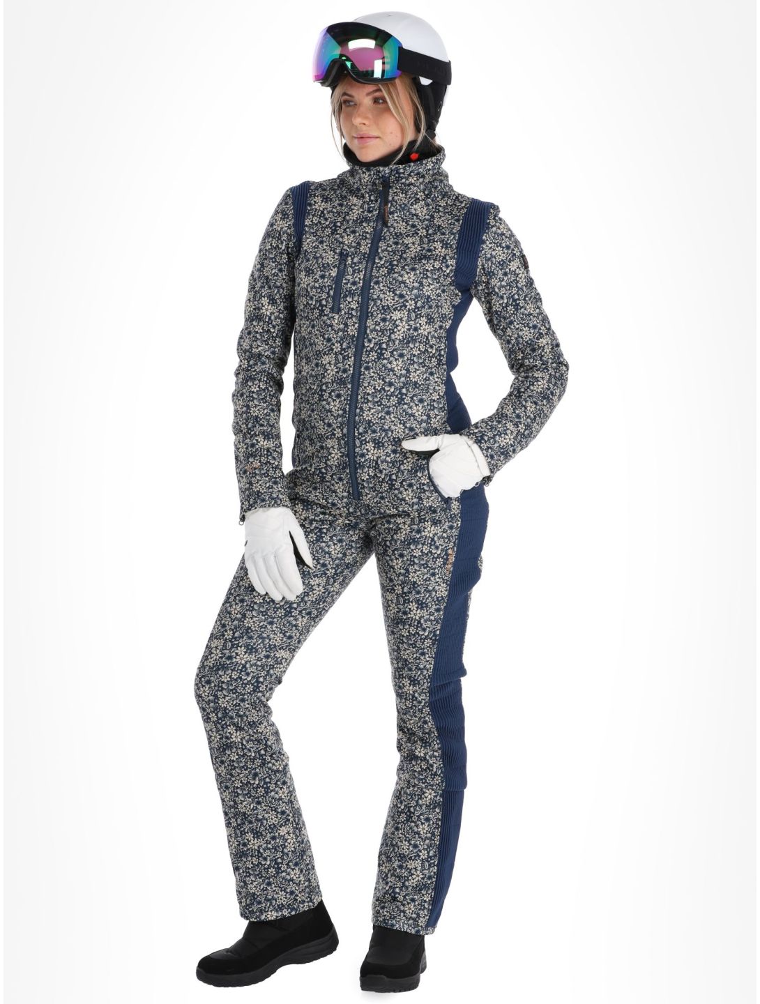 Brunotti, Daisy-AO Suit ski overall dames Night Blue blauw 