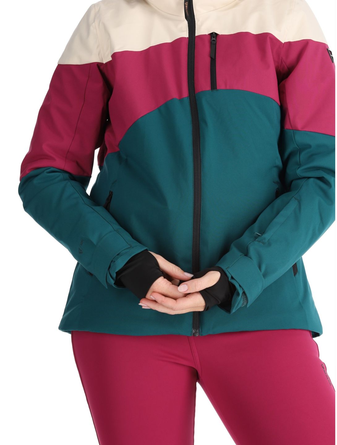 Brunotti, Fastonia ski-jas dames Evergreen groen 