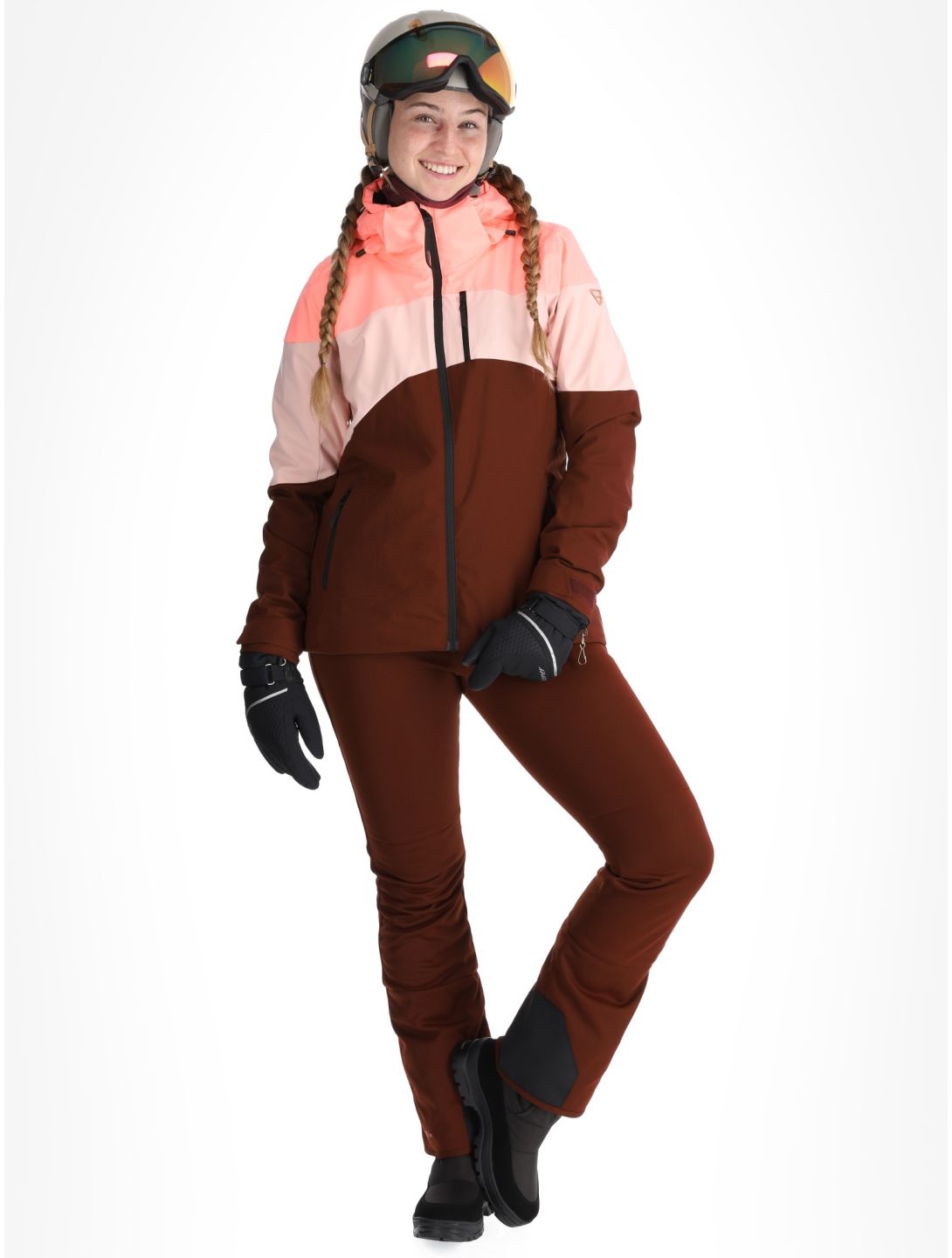 Brunotti, Fastonia ski-jas dames Port rood 