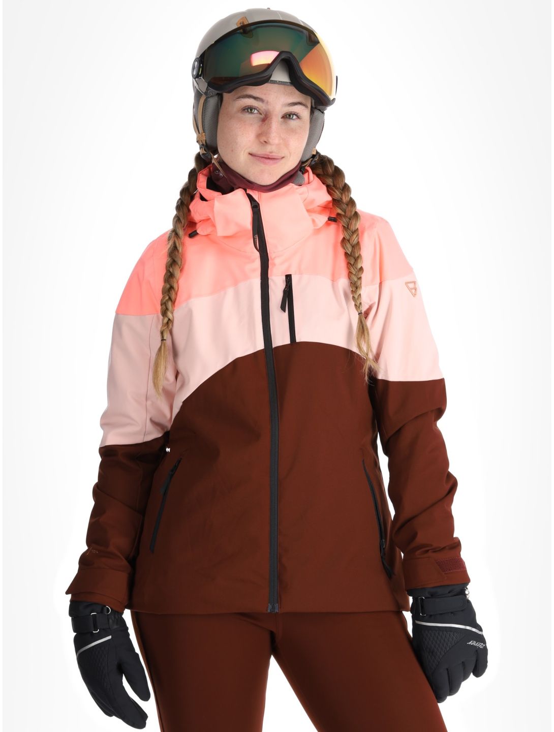 Brunotti, Fastonia ski-jas dames Port rood 