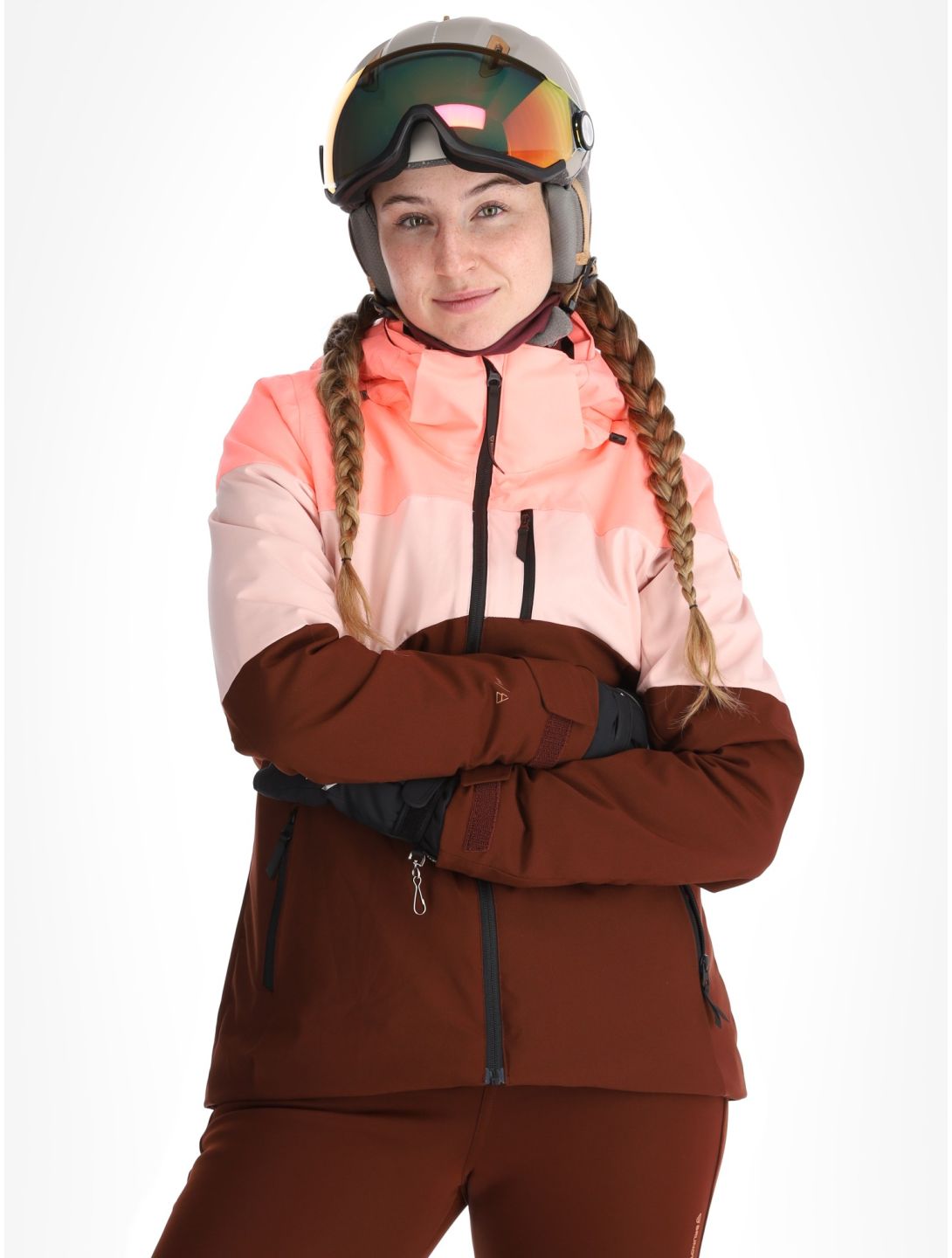 Brunotti, Fastonia ski-jas dames Port rood 