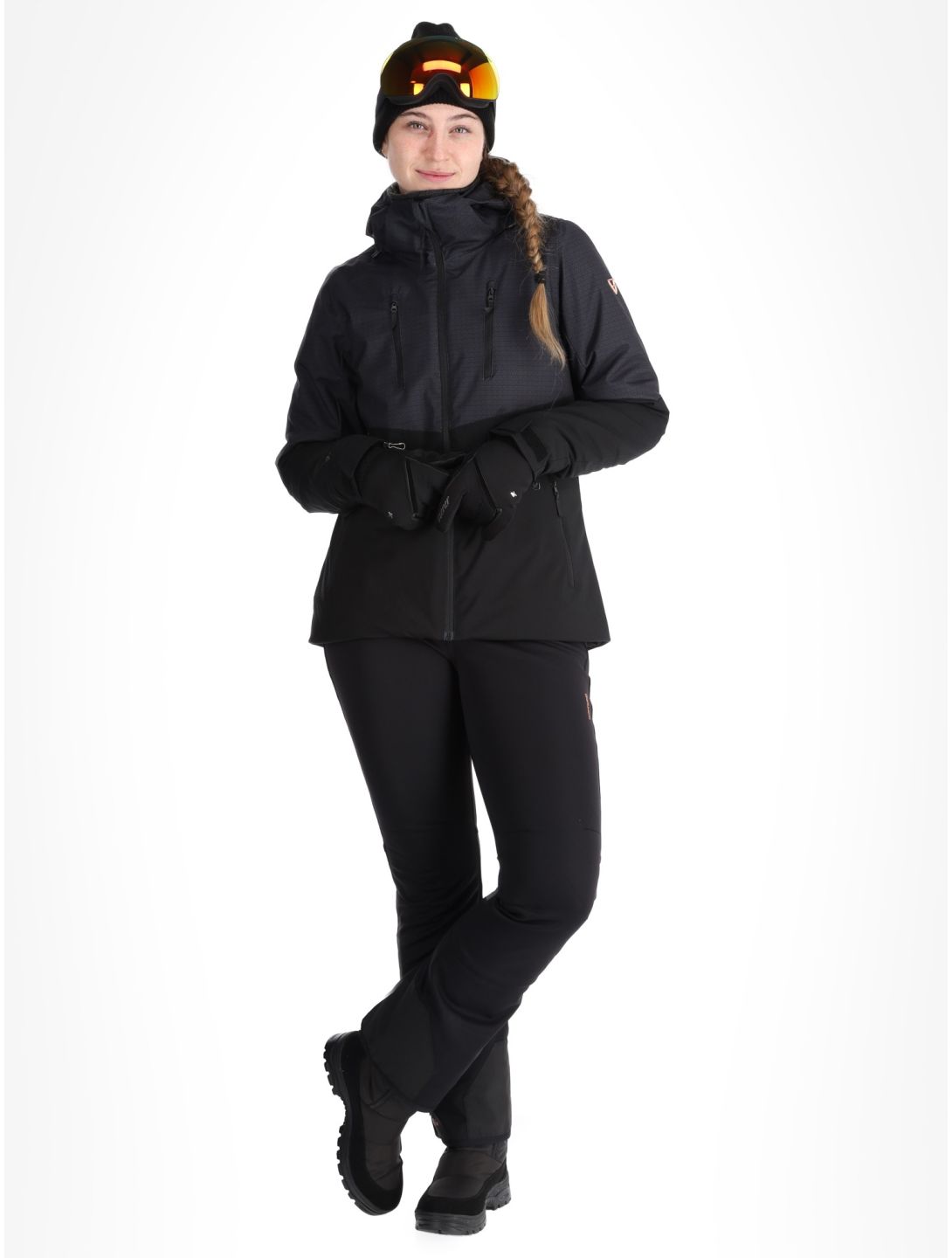 Brunotti, Lattea ski-jas dames Black zwart 