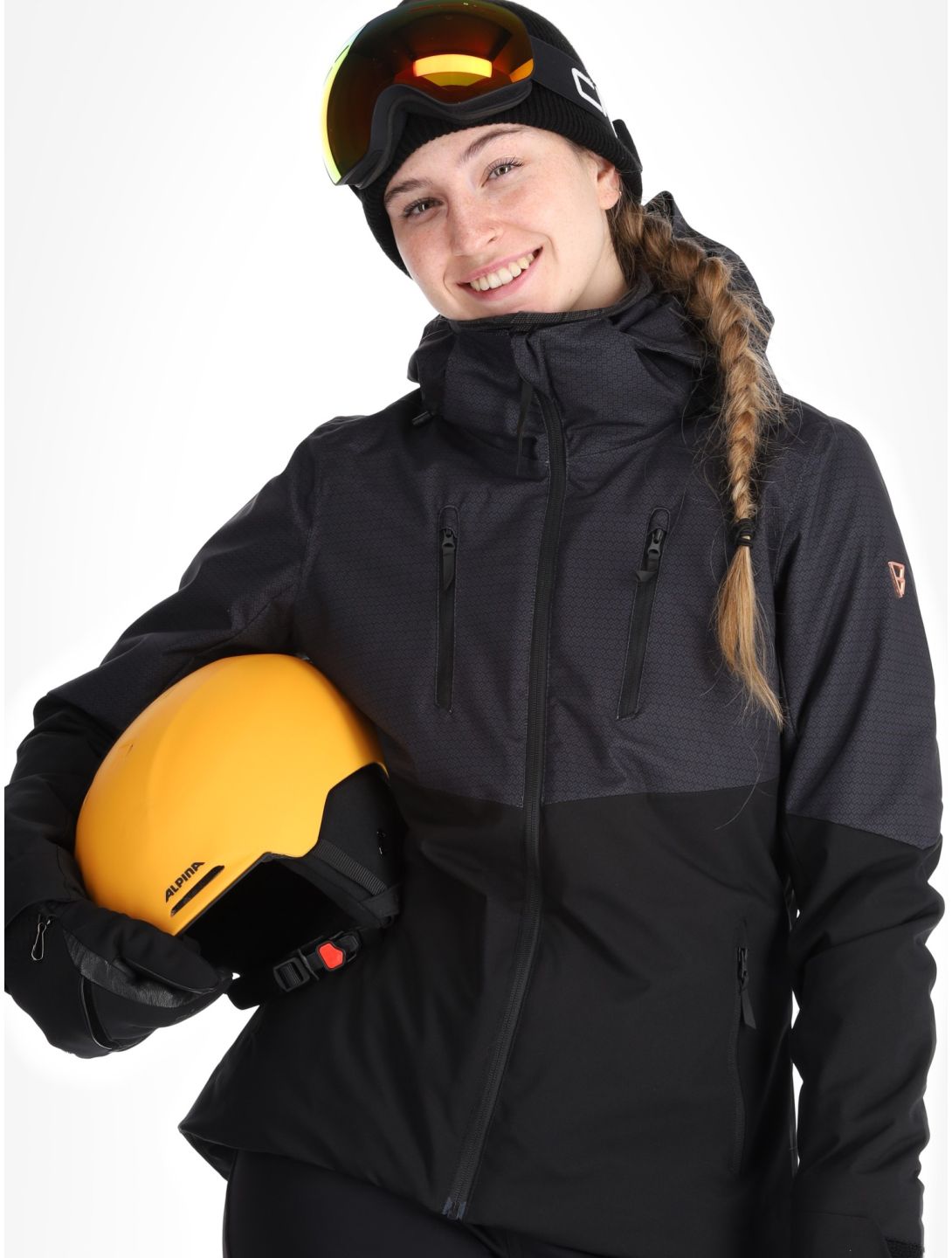 Brunotti, Lattea ski-jas dames Black zwart 