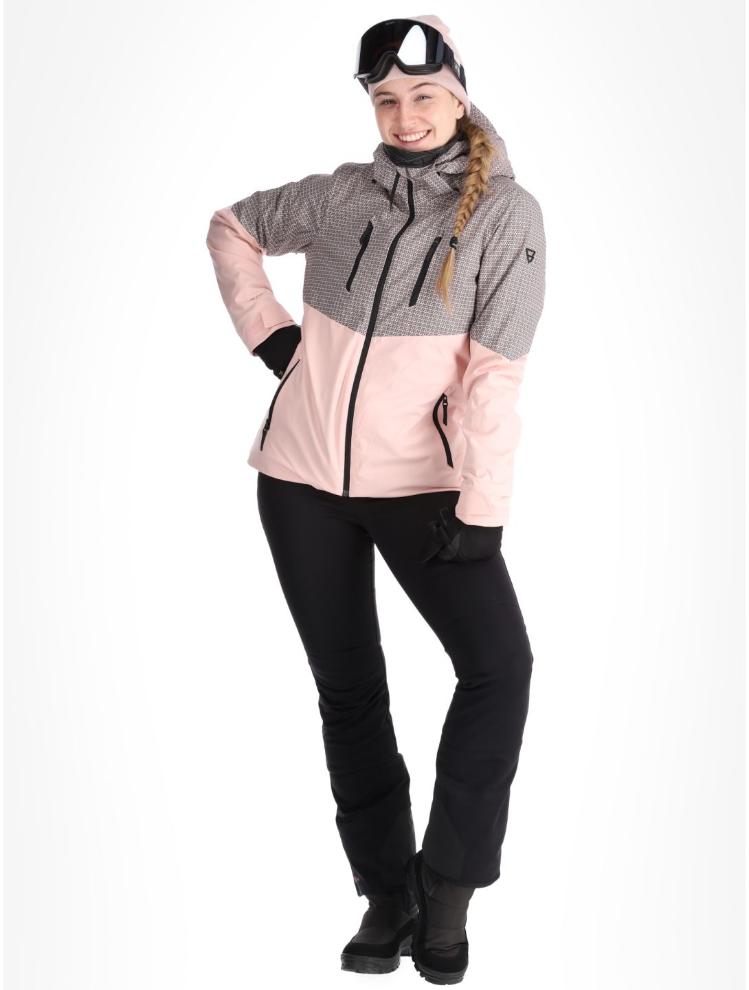 Brunotti, Lattea ski-jas dames Soft Pink roze 