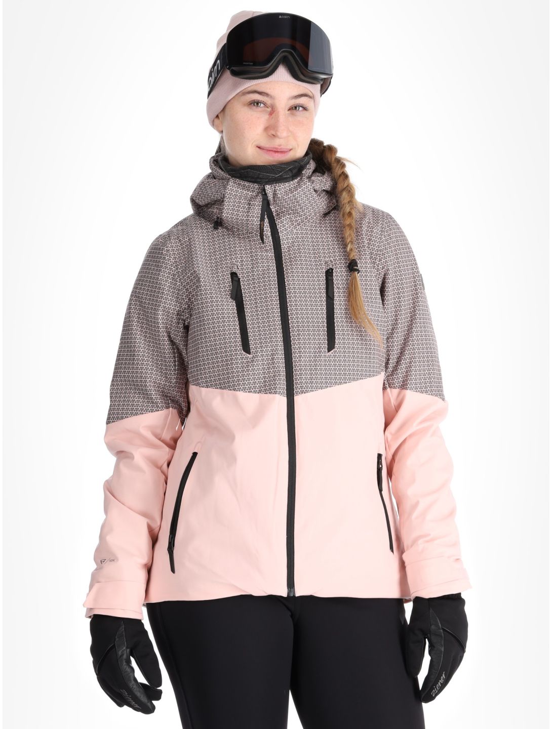 Brunotti, Lattea ski-jas dames Soft Pink roze 