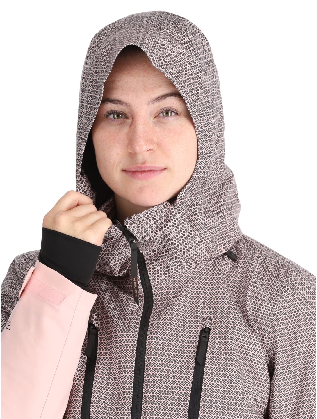 Brunotti, Lattea ski-jas dames Soft Pink roze 