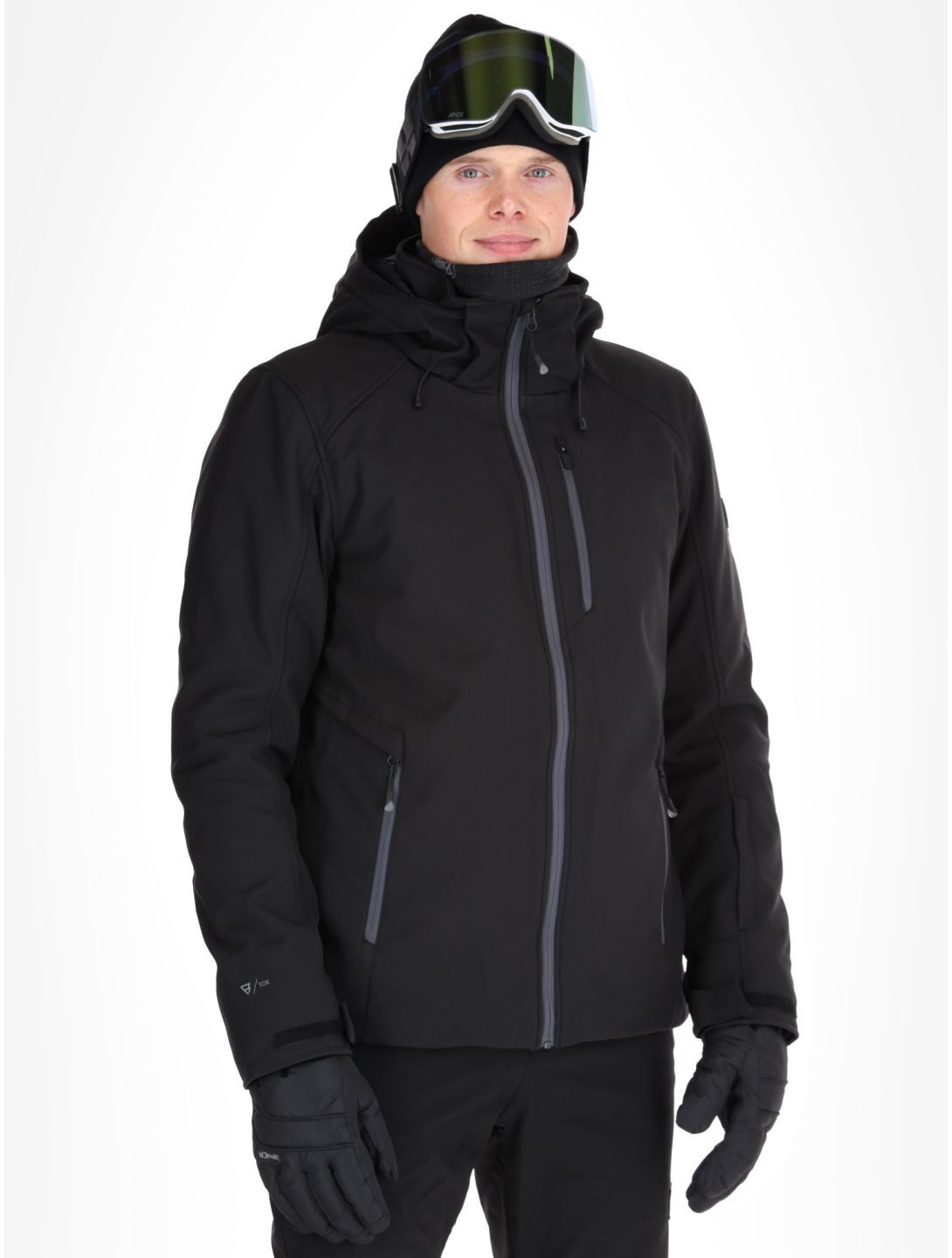 Brunotti, Marsala-N softshell ski-jas heren Black zwart 