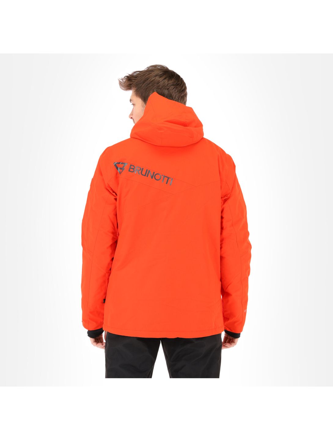 Brunotti Pander Mens Snowjacket ski jas heren heat Rood SkiWebShop