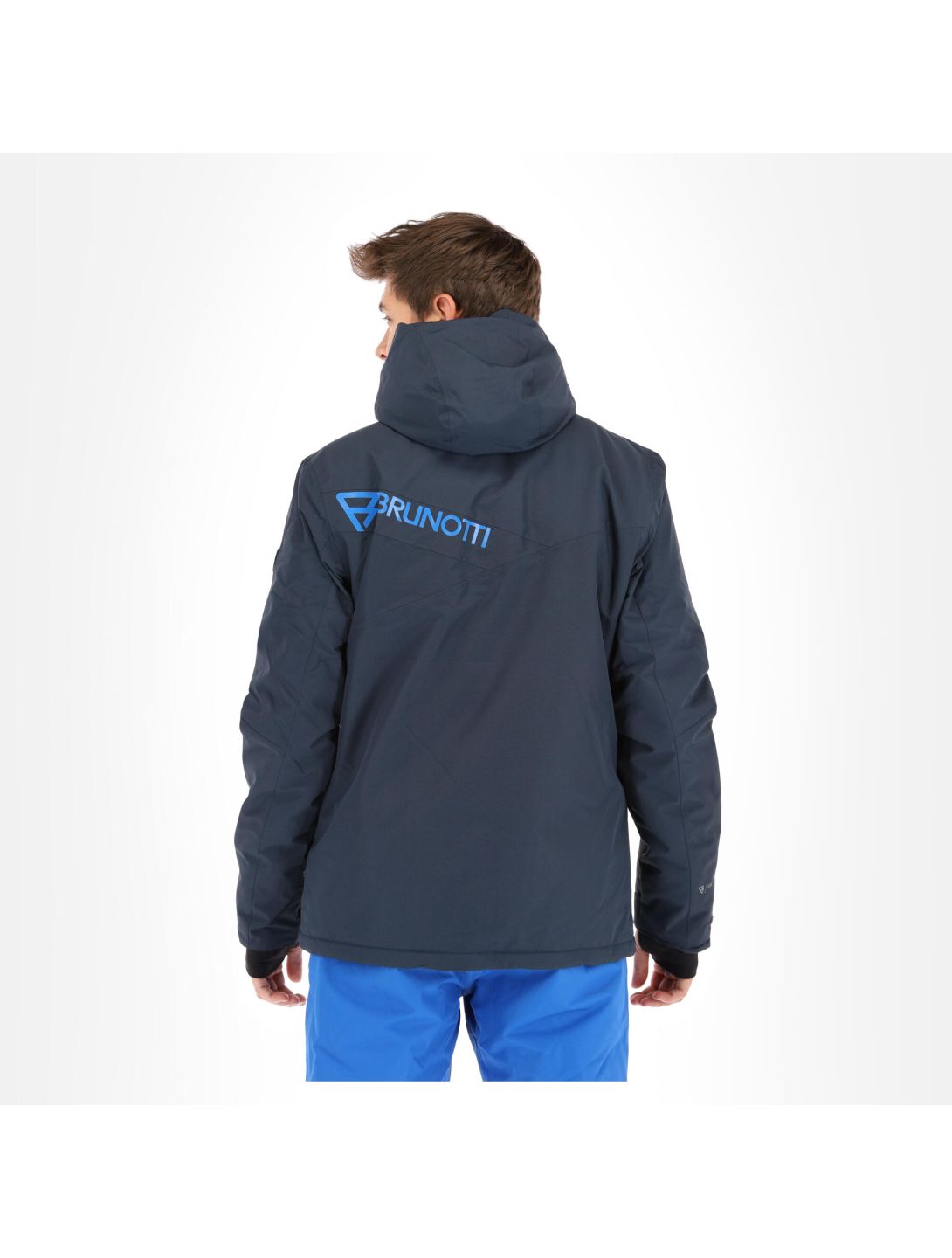 Brunotti, Pander Mens Snowjacket ski-jas heren space Blauw