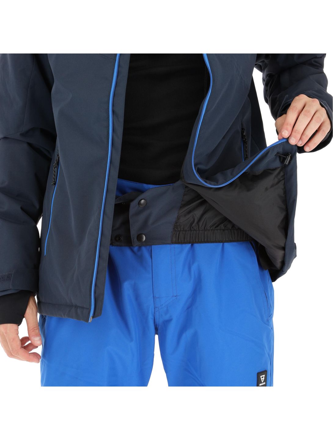 Brunotti, Pander Mens Snowjacket ski-jas heren space Blauw