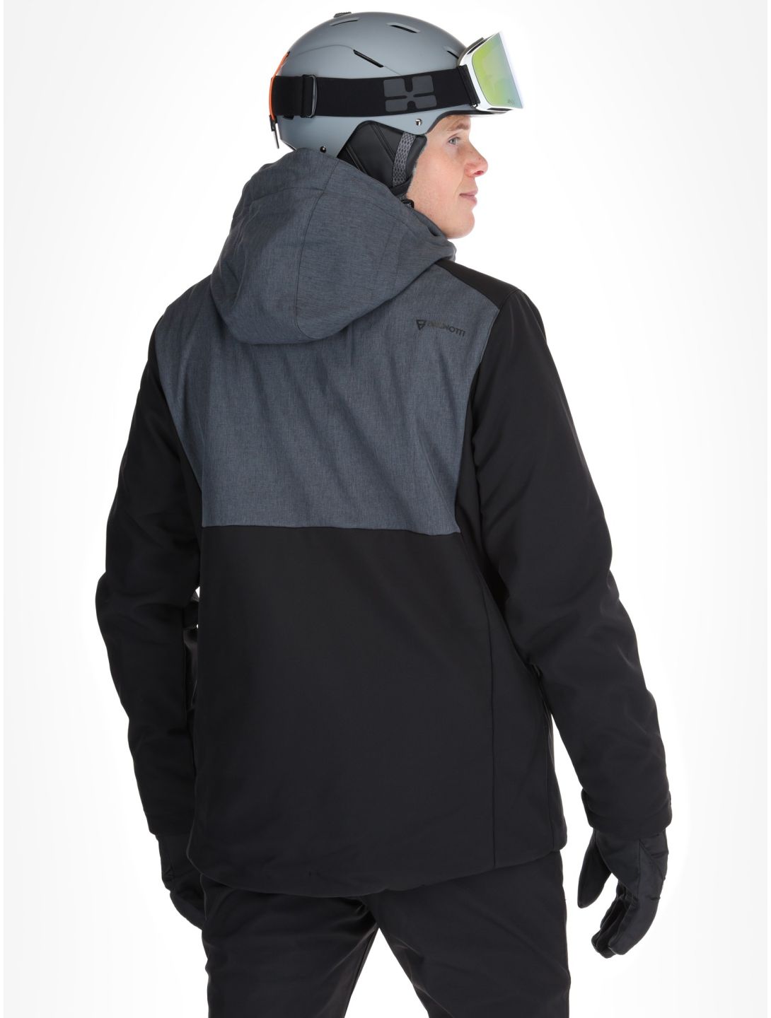 Brunotti, Twinstroke softshell ski-jas heren Black zwart 