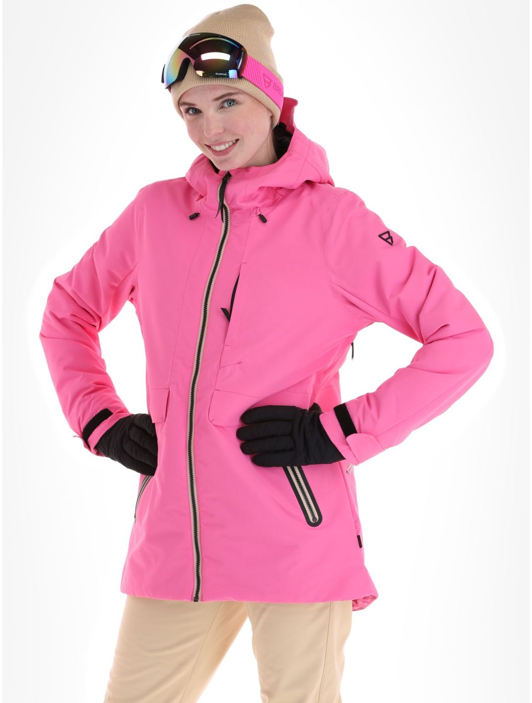 Brunotti, Zuma ski-jas dames Barbie Pink roze 