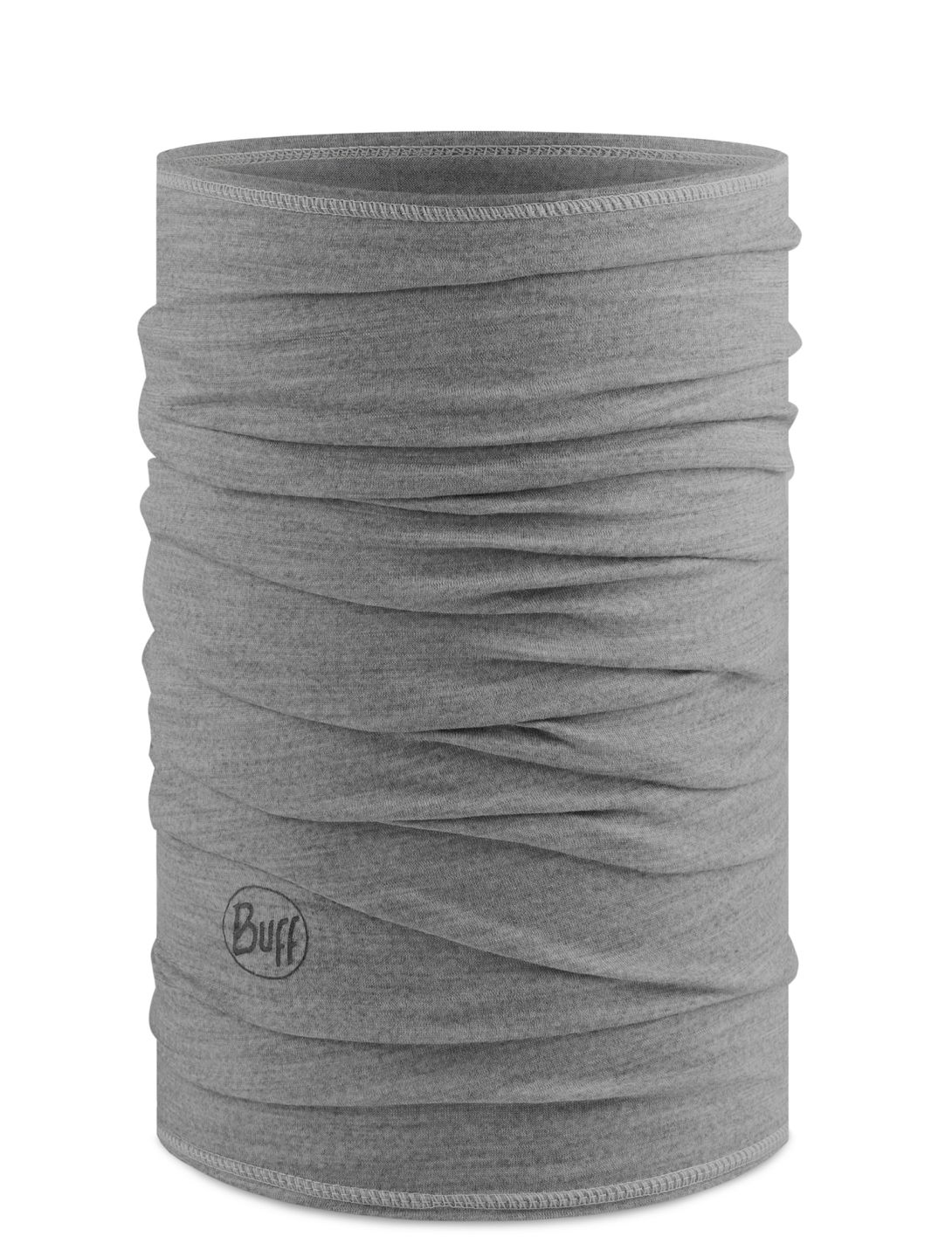 Buff, Merino Lightweight sjaal unisex Light Grey grijs 