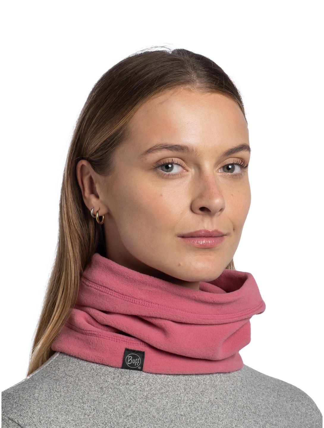 Buff, Polar sjaal unisex Tulpi Pink roze 