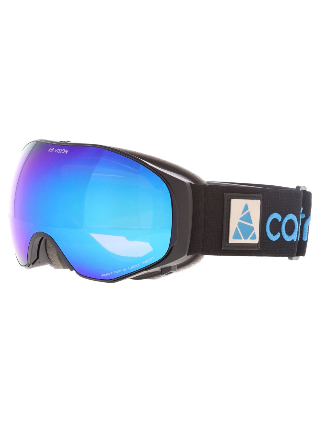 Cairn, Air Vision OTG skibril unisex Mat Black Blue blauw, zwart 