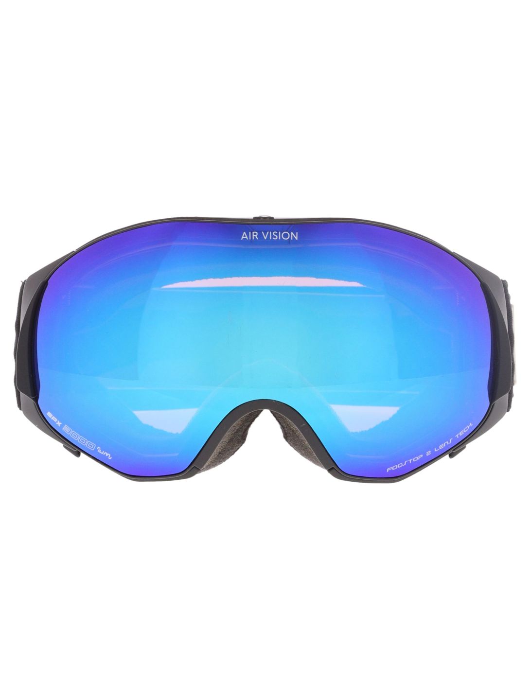 Cairn, Air Vision OTG skibril unisex Mat Black Blue blauw, zwart 