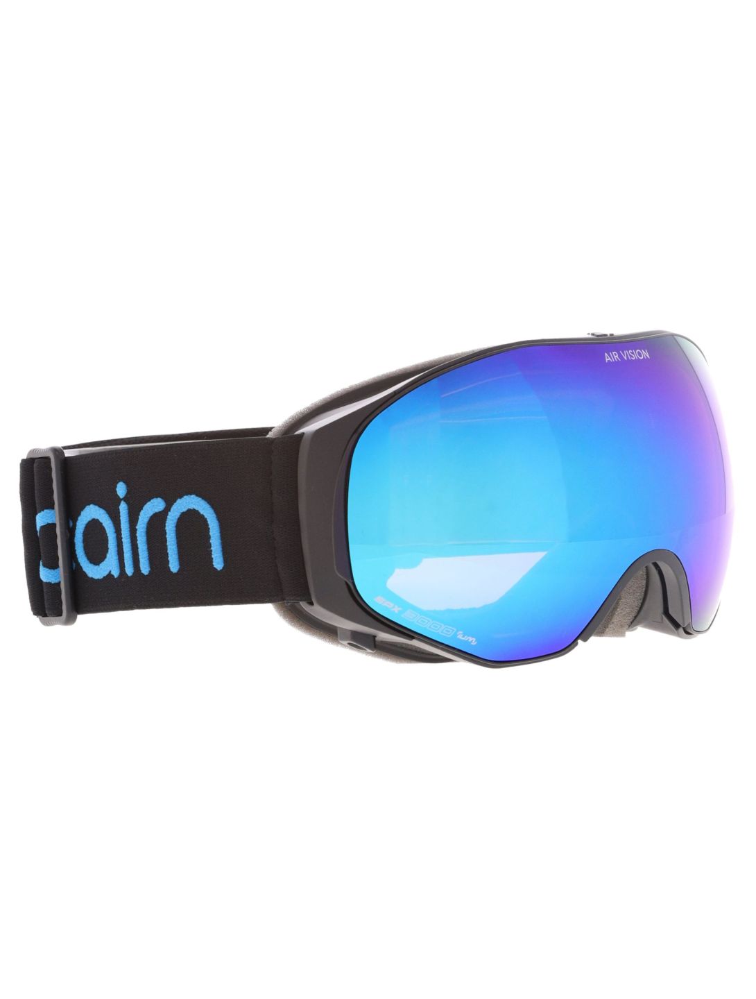 Cairn, Air Vision OTG skibril unisex Mat Black Blue blauw, zwart 