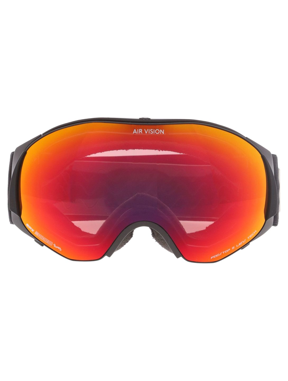 Cairn, Air Vision OTG skibril unisex Mat Black Orange oranje, zwart 