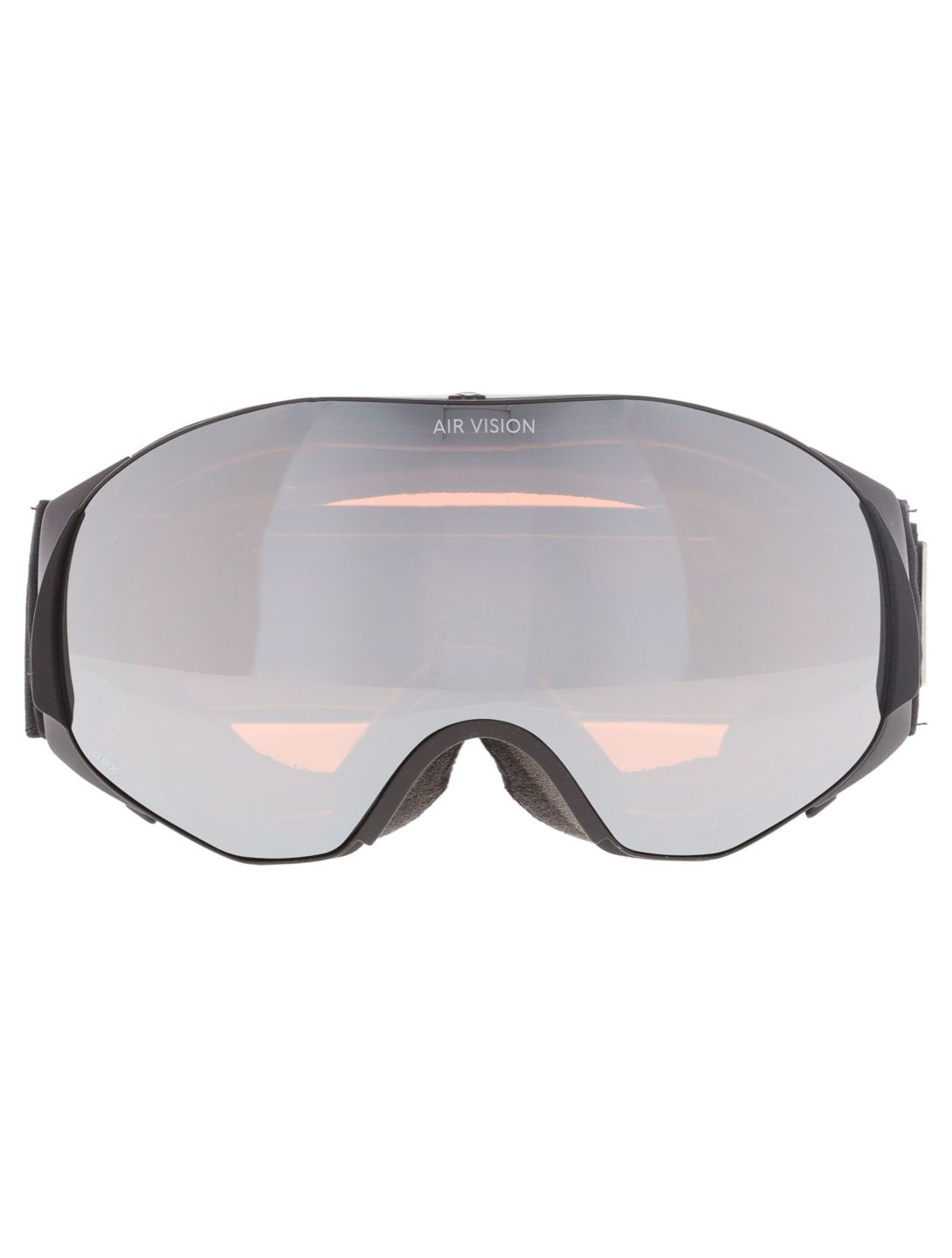 Cairn, Air Vision OTG skibril unisex Mat Black Silver Zilver, zwart 