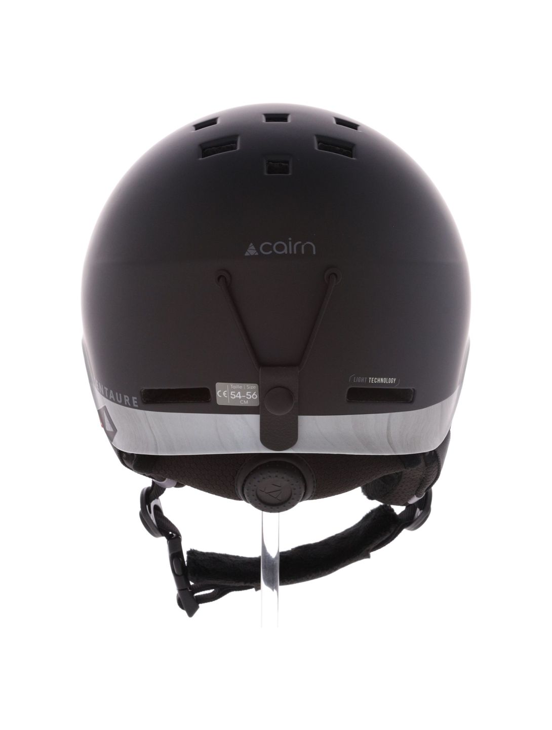 Cairn, Centaure Rescue skihelm unisex Mat Black Lava zwart 