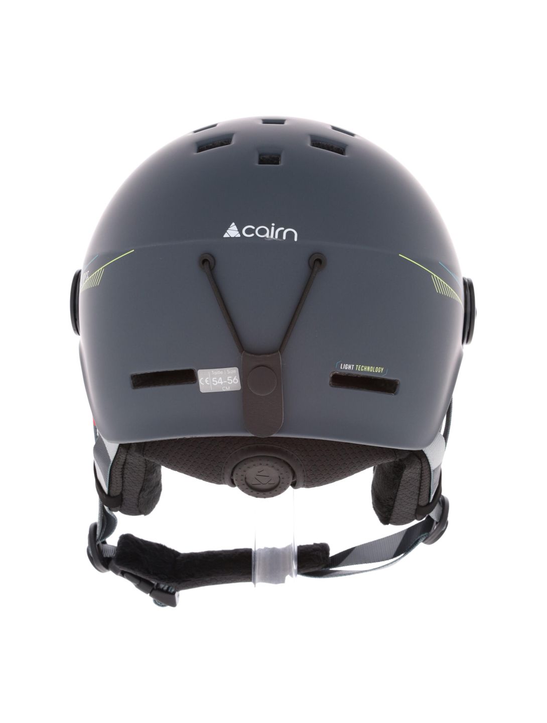 Cairn, Eclipse Rescue skihelm met vizier unisex coal blauw 