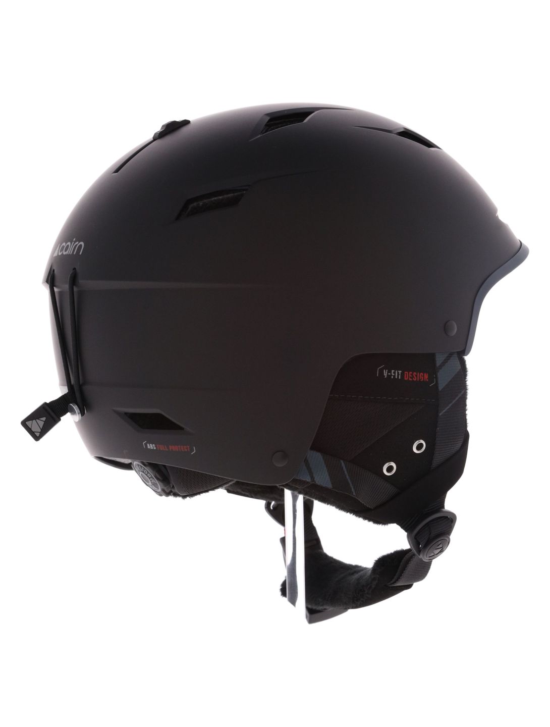 Cairn, Equalizer skihelm unisex Mat Black zwart 