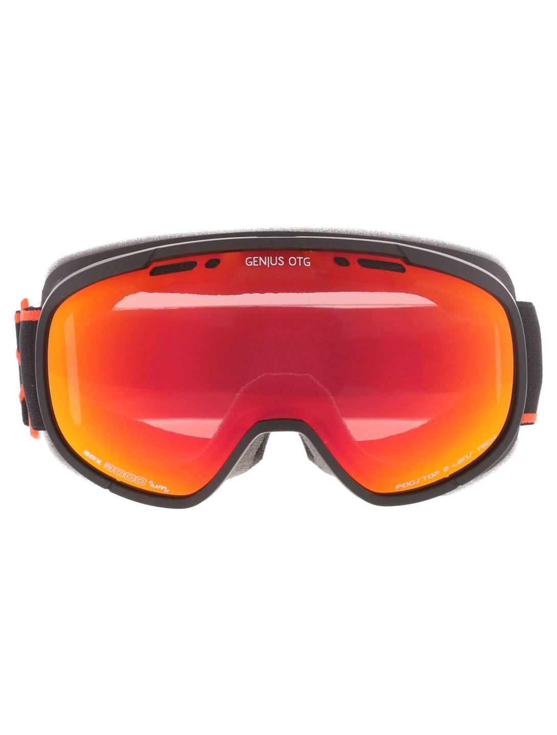 Cairn, Genius OTG skibril unisex Mat Black Orange oranje, zwart 