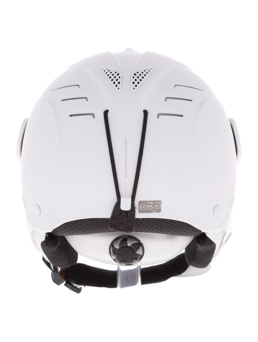 Cairn, Helios Evolight NXT skihelm met vizier unisex Mat White wit 