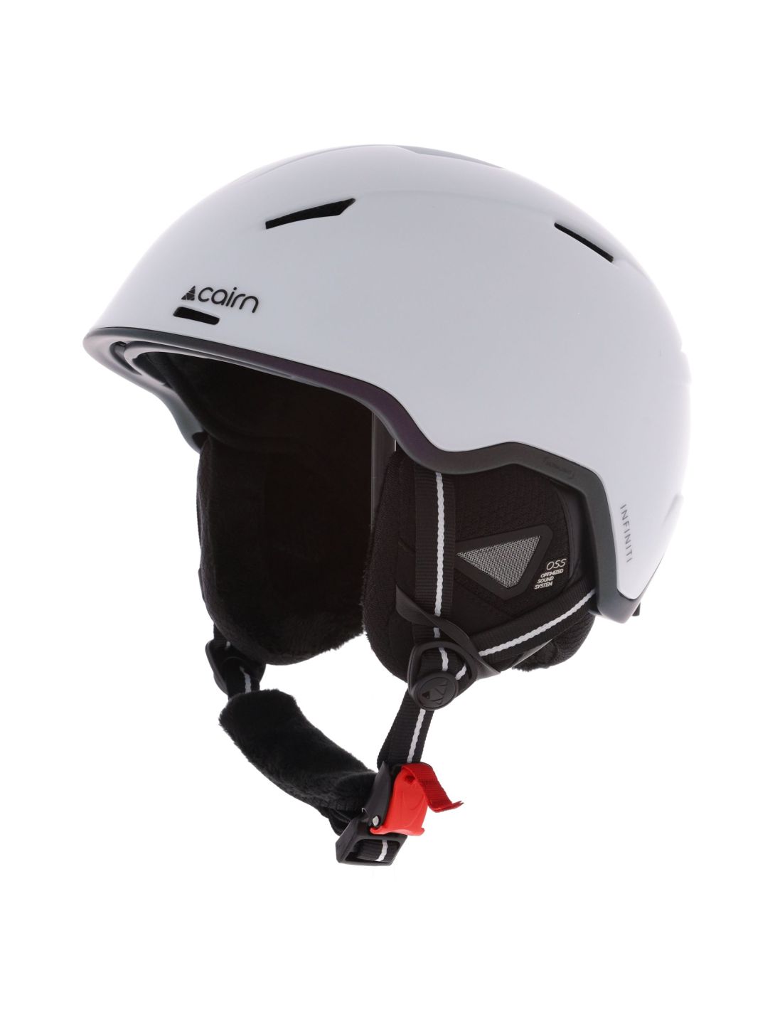 Cairn, Infiniti skihelm unisex Mat White Cameleon wit 