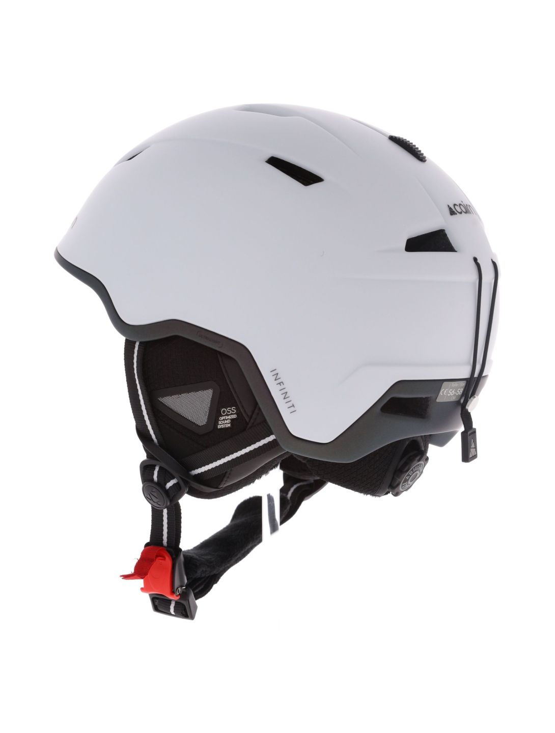 Cairn, Infiniti skihelm unisex Mat White Cameleon wit 