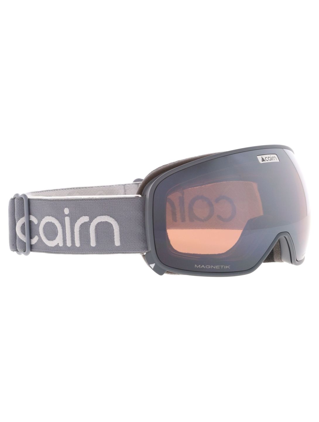 Cairn, Magnetik skibril extra lens unisex Mat Graphite Silver Zilver 