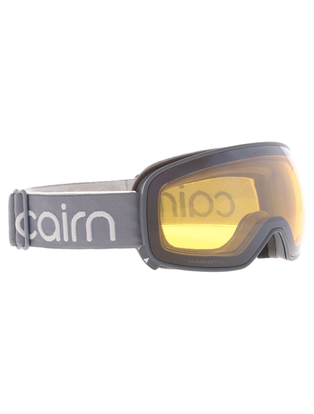 Cairn, Magnetik skibril extra lens unisex Mat Graphite Silver Zilver 