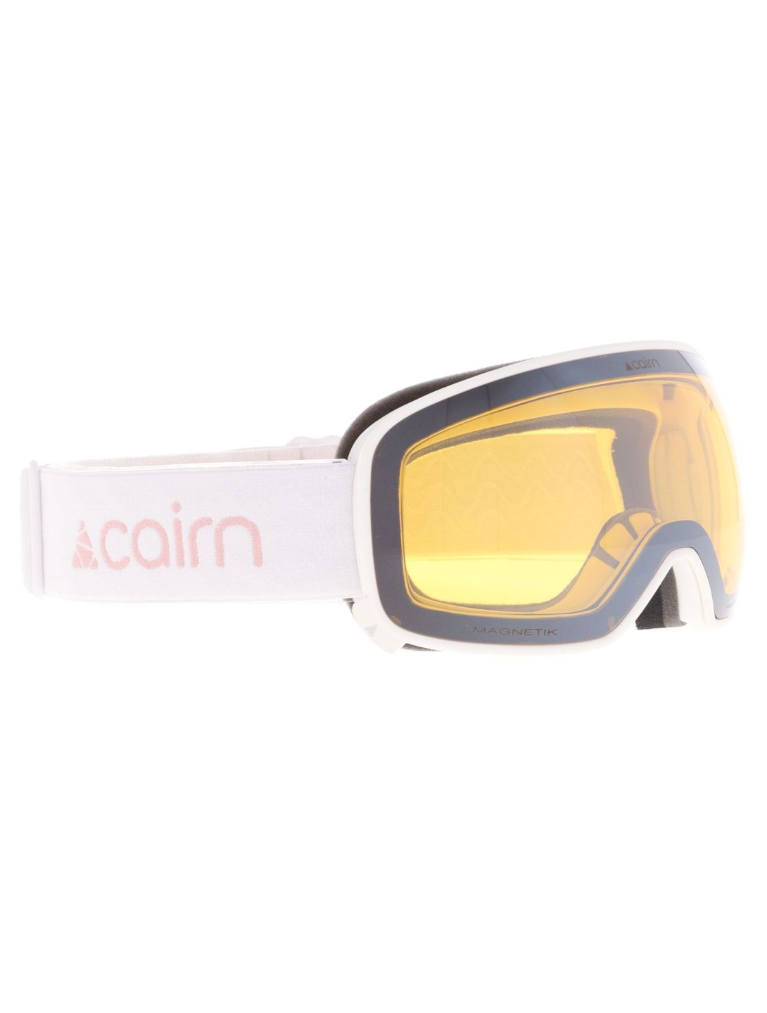 Cairn, Magnetik skibril extra lens unisex Mat White Dust wit 