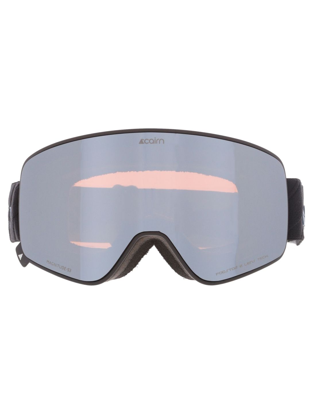 Cairn, Magnitude skibril extra lens unisex Mat Black Powder Blue blauw, zwart 