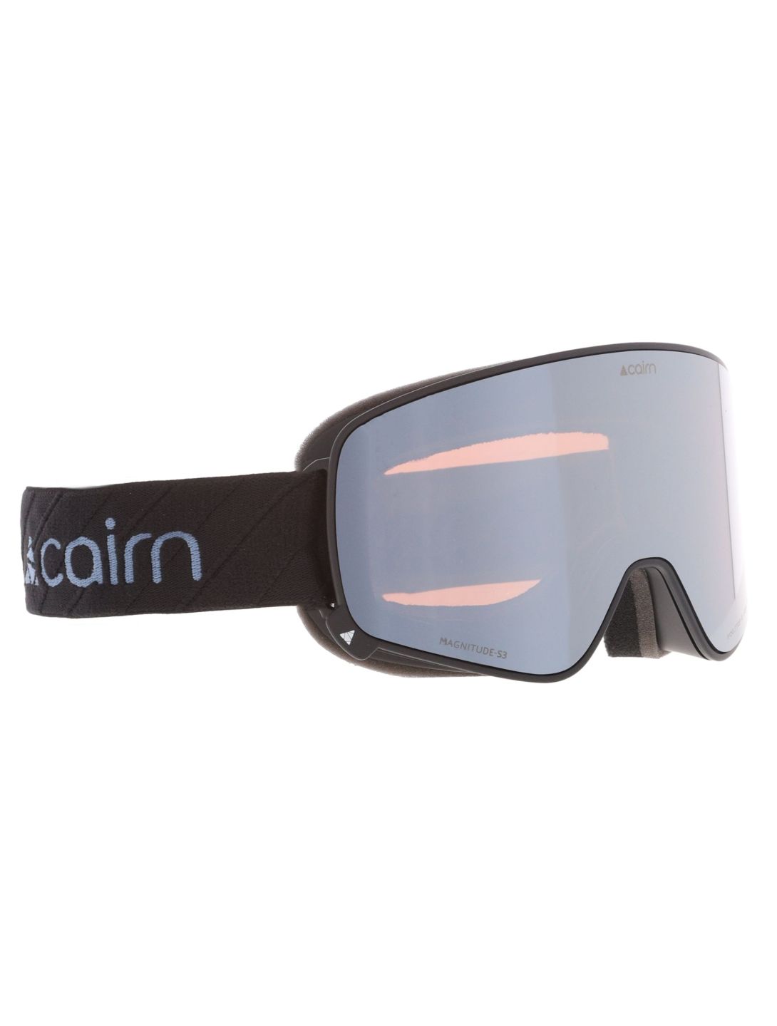 Cairn, Magnitude skibril extra lens unisex Mat Black Powder Blue blauw, zwart 