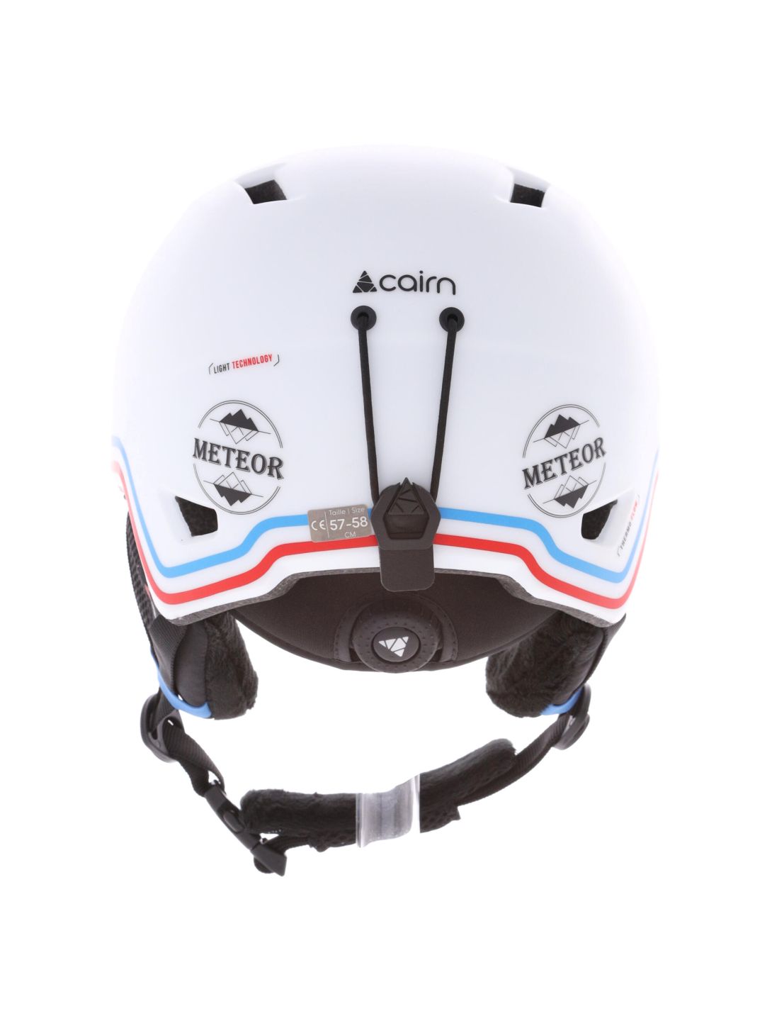 Cairn, Meteor skihelm unisex White Hipster wit 