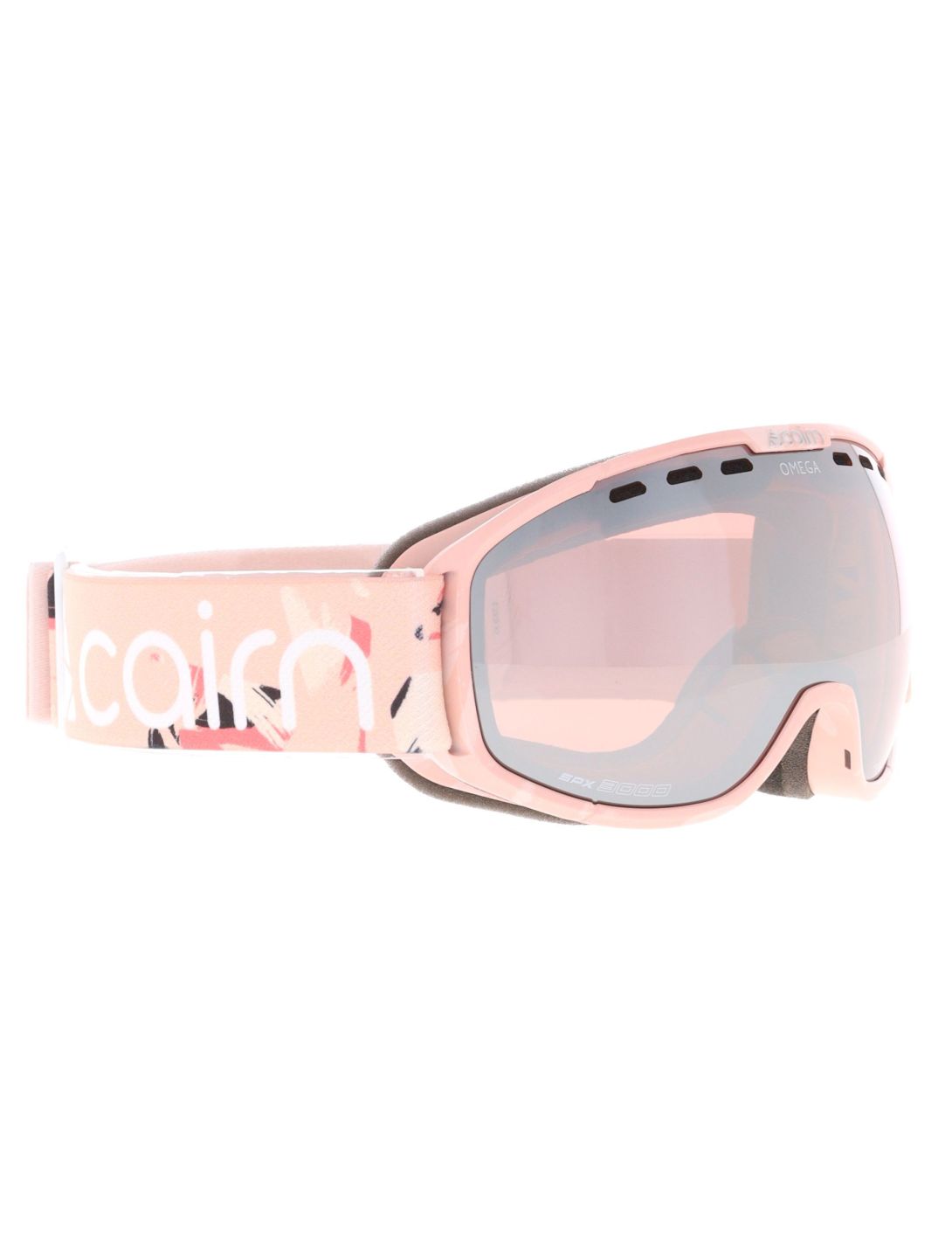 Cairn, Omega skibril unisex Powder Pink Fragment roze 