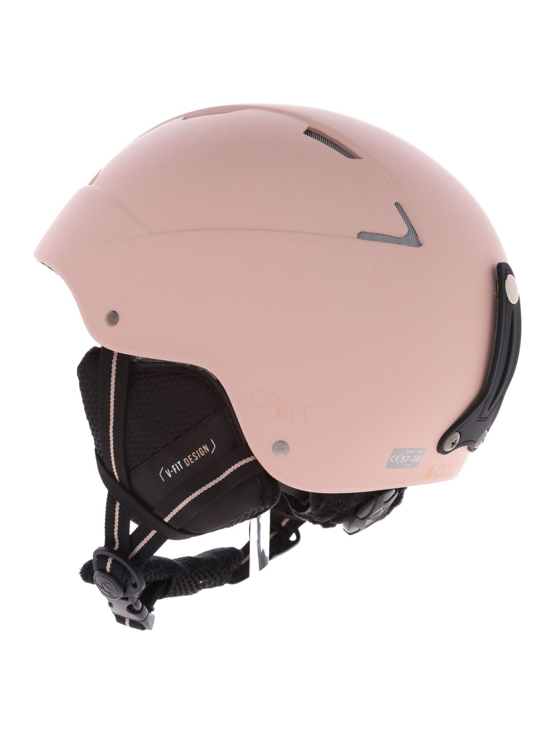 Cairn, Orbit skihelm unisex Mat Light Pink roze 