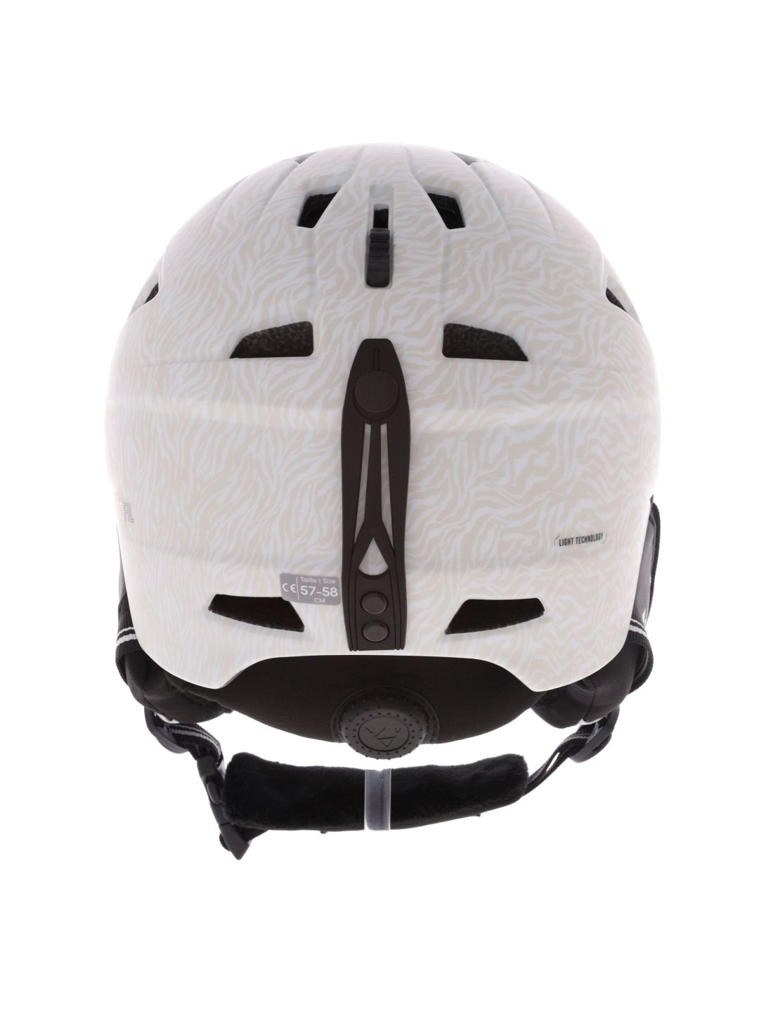 Cairn, Profil skihelm unisex Mat Warm Gray White grijs, wit 