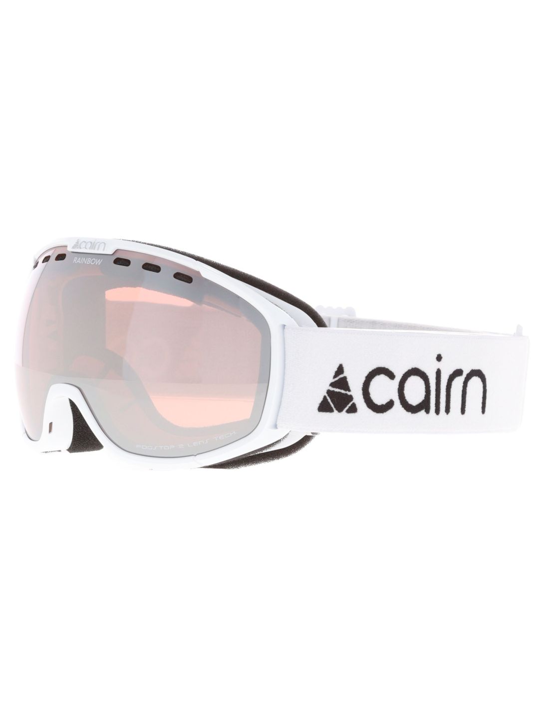 Cairn, Rainbow skibril unisex Shiny White wit 