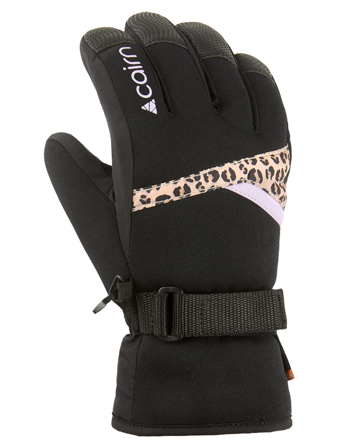 Cairn, Styl J C-Tex skihandschoenen kinderen Lilac Leopard paars 