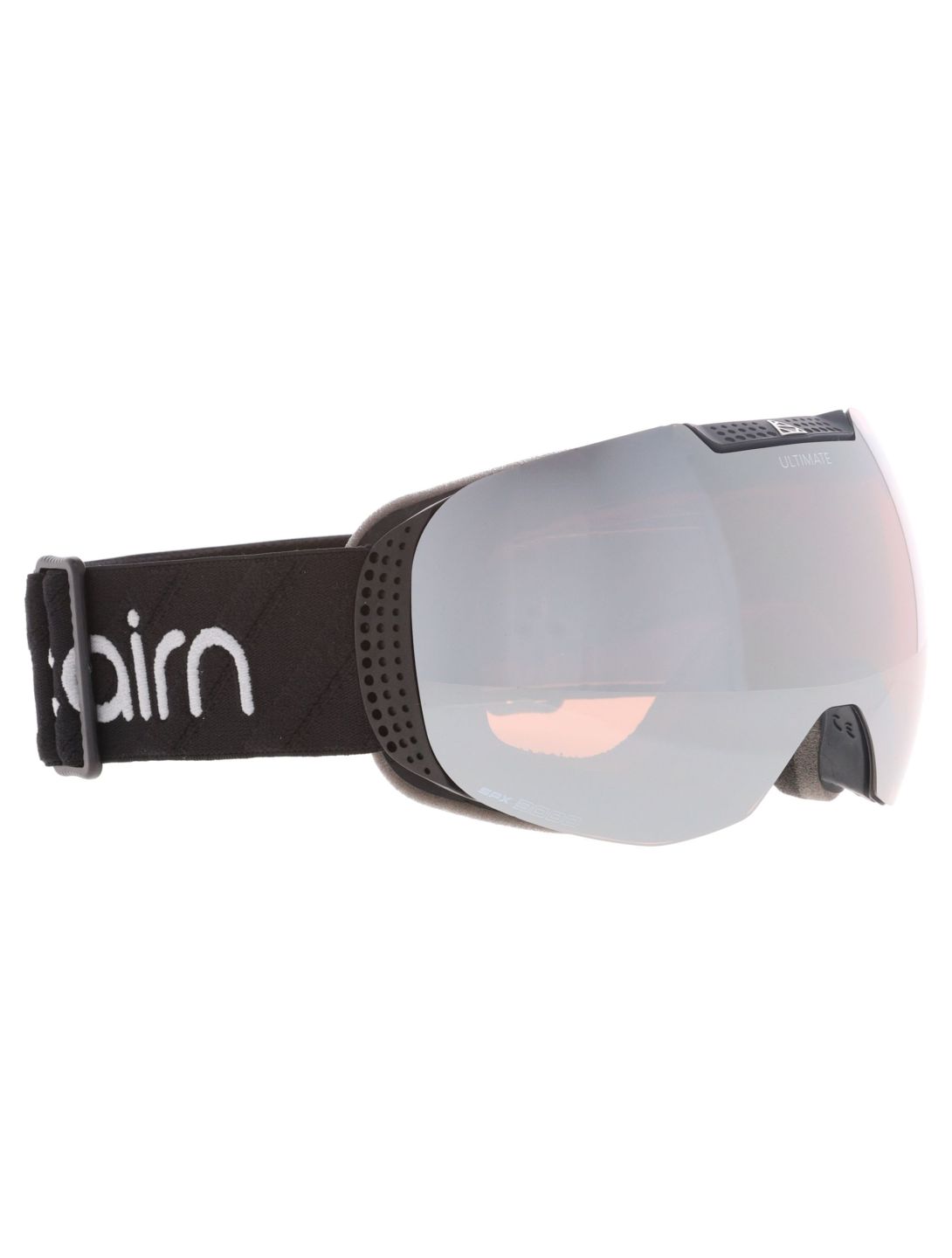 Cairn, Ultimate skibril unisex Mat Black Silver Zilver, zwart 