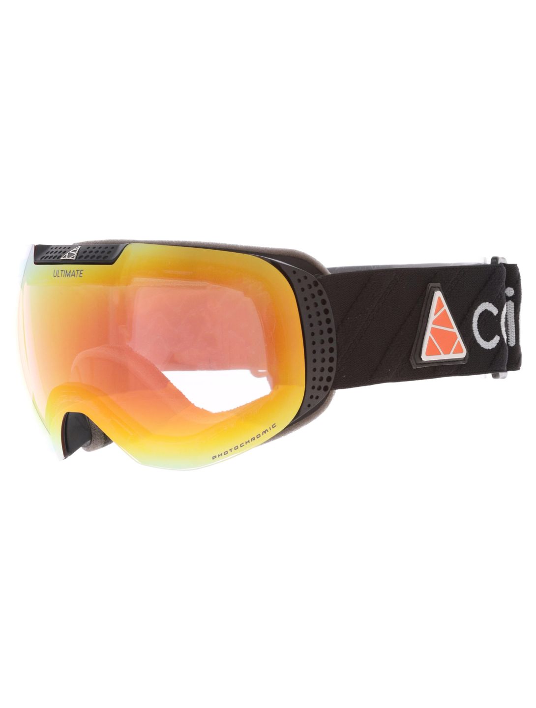 Cairn, Ultimate Evolight Nxt 1.3 skibril unisex Mat Black Orange oranje, zwart 