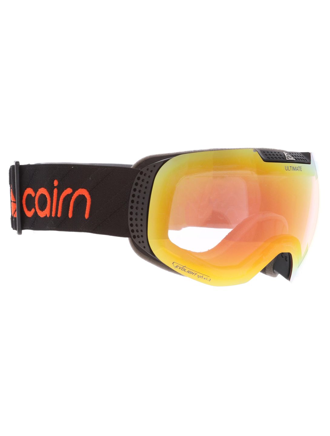 Cairn, Ultimate Evolight Nxt 1.3 skibril unisex Mat Black Orange oranje, zwart 