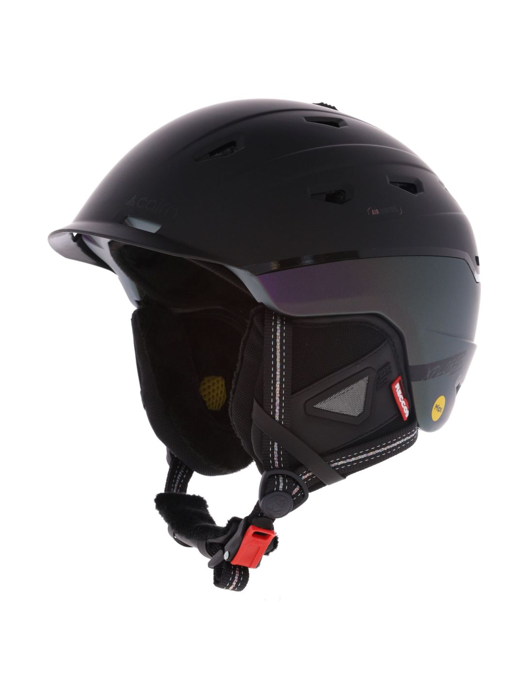 Cairn, Xplorer Rescue MIPS skihelm unisex Mat Black Cameleon multicolor, zwart 