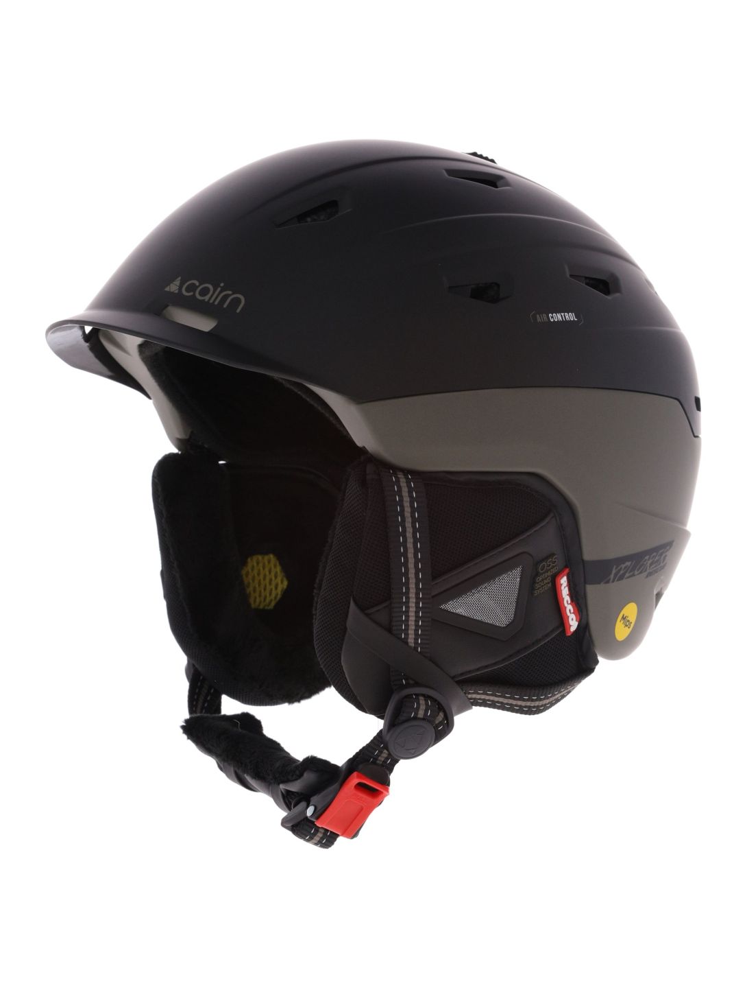 Cairn, Xplorer Rescue MIPS skihelm unisex Mat Black Forest groen, zwart 